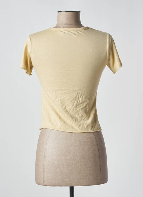 T-shirt beige TEDDY SMITH pour femme