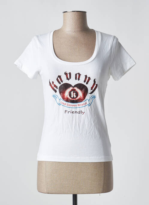 T-shirt blanc KAVANY pour femme