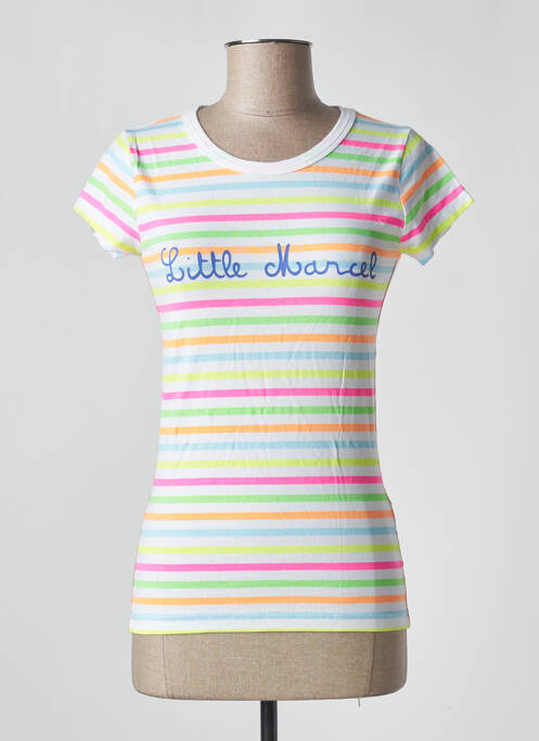 T-shirt blanc LITTLE MARCEL pour femme