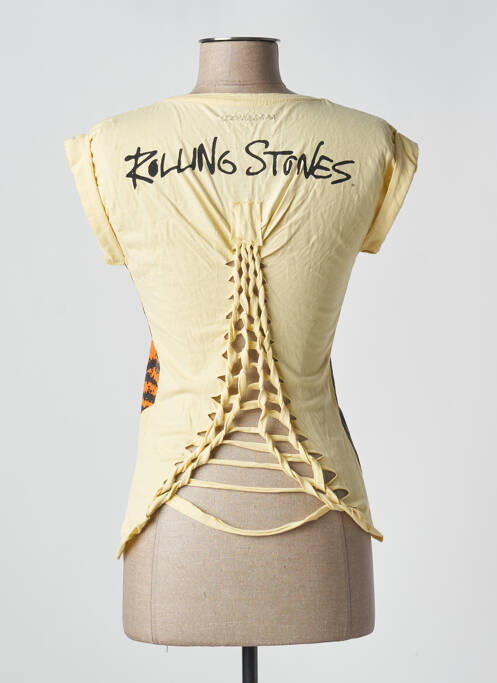 T-shirt jaune HOUSE OF THE GODS femme