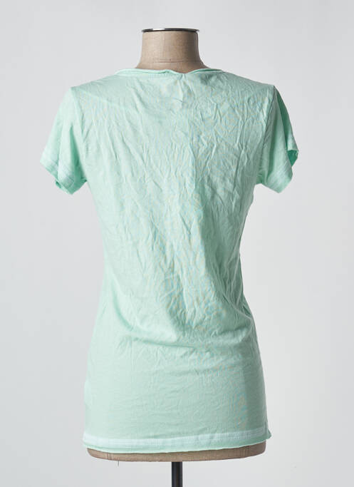 T-shirt vert TEDDY SMITH pour femme