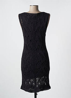Robe mi-longue sans manche sans manche noir SALSA femme
