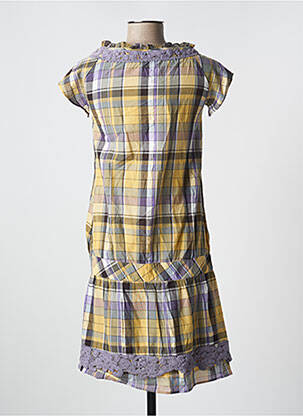 Robe mi-longue manches courtes manches courtes violet 2 TWO femme