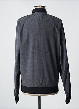Blouson col v gris MINIMUM femme