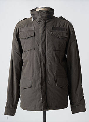 Parka manches longues sans capuche vert RWD homme