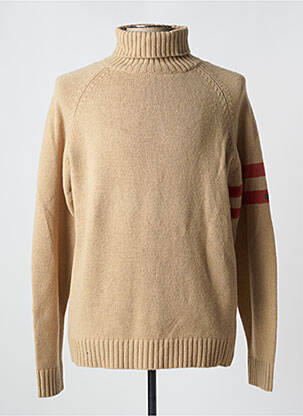 Pull col roulé beige FIRETRAP pour homme