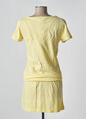 Robe mi-longue jaune ONLY pour femme seconde vue