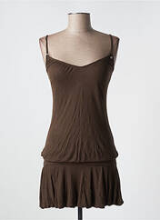 Robe mi-longue marron MISS SIXTY pour femme seconde vue