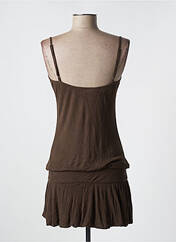 Robe mi-longue marron MISS SIXTY pour femme seconde vue