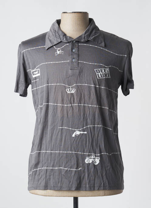 Polo gris DEELUXE pour homme