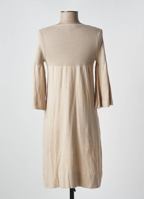 Robe mi-longue beige NOT SHY pour femme