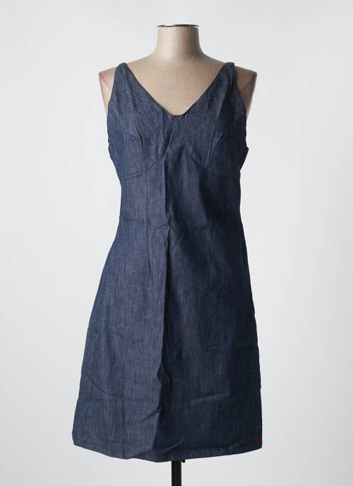 Robe mi-longue bleu TEDDY SMITH pour femme