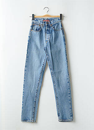 Jean coupe mom poches taille haute bleu BONAVENTURE femme