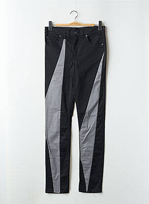 Pantalon slim tissage popeline taille normale noir CHEAP MONDAY femme