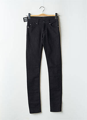 Jeans skinny taille normale taille normale noir CHEAP MONDAY femme