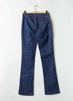 Pantalon droit stretch taille normale bleu CIMARRON femme