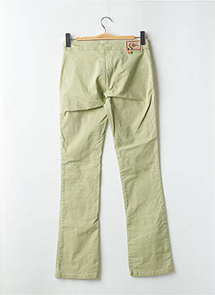 Pantalon droit stretch taille normale vert CIMARRON femme