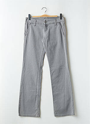 Pantalon chino taille basse taille basse gris CIMARRON femme