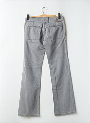 Pantalon chino taille basse taille basse gris CIMARRON femme