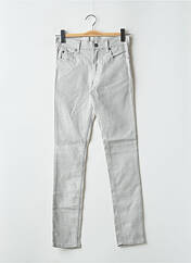 Jeans skinny gris CHEAP MONDAY pour femme seconde vue