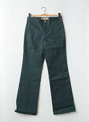 Pantalon chino vert FREEMAN T.PORTER pour femme seconde vue