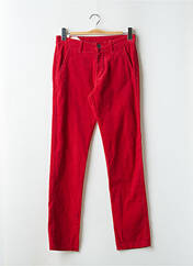 Pantalon chino rouge DR DENIM pour homme seconde vue