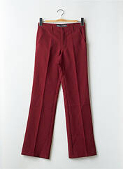 Pantalon droit rouge FREEMAN T.PORTER pour femme seconde vue