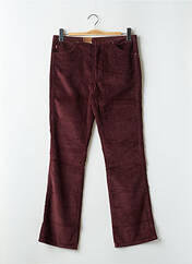 Pantalon droit rouge LEVIS pour femme seconde vue