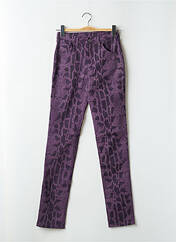 Pantalon slim violet CIMARRON pour femme seconde vue