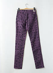 Pantalon slim violet CIMARRON pour femme seconde vue