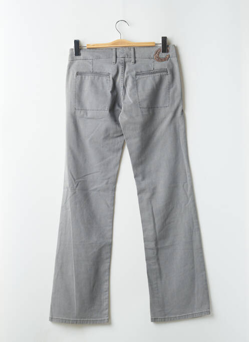 Pantalon chino taille basse taille basse gris CIMARRON femme
