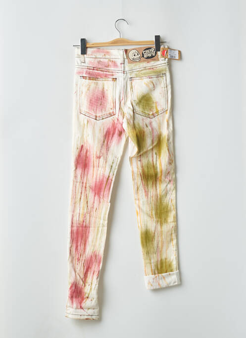 Jeans skinny blanc CHEAP MONDAY pour femme