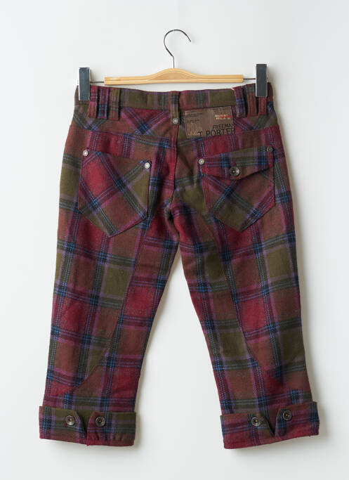 Pantacourt rouge FREEMAN T.PORTER pour femme