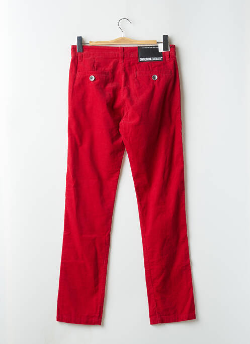 Pantalon chino rouge DR DENIM pour homme