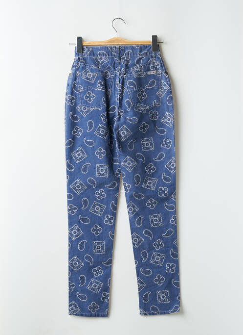 Pantalon droit bleu LADY SPENCER' S pour femme