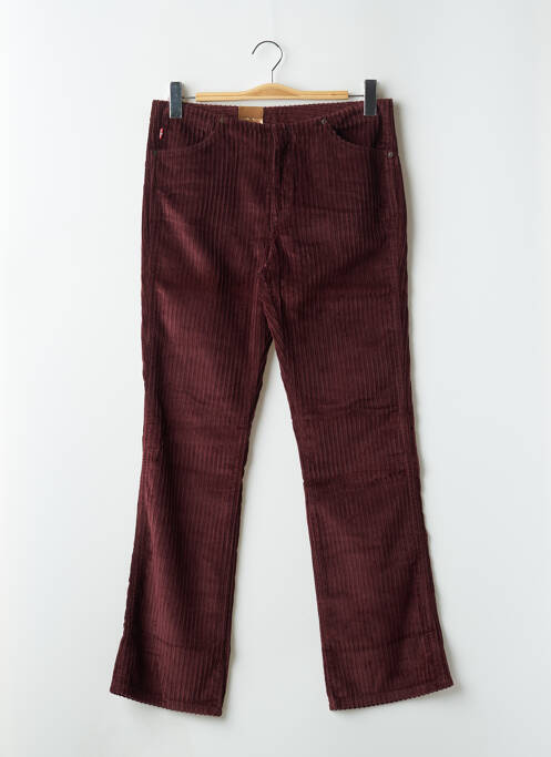 Pantalon droit rouge LEVIS pour femme