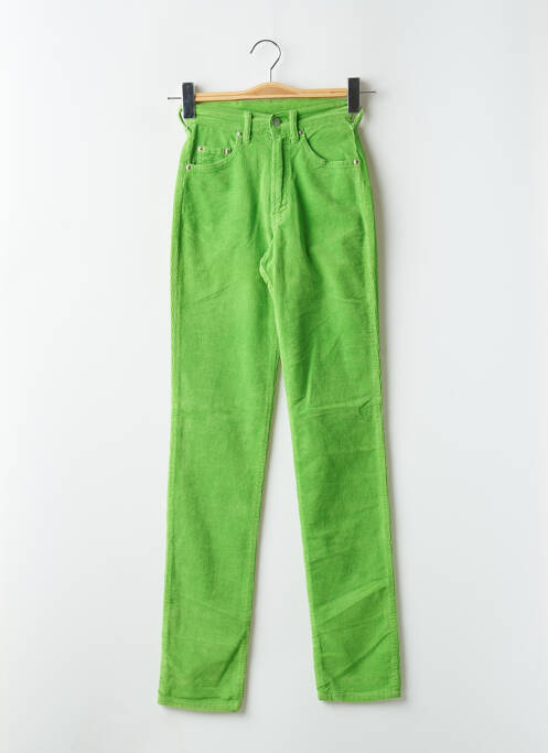 Pantalon droit vert CIMARRON pour femme