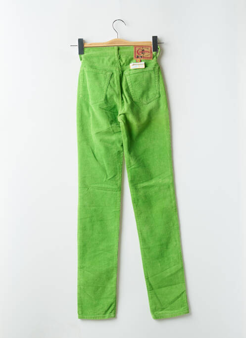 Pantalon droit vert CIMARRON pour femme