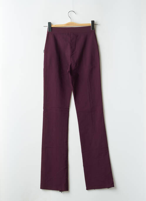 Pantalon droit violet ÇA ME PLAÎT pour femme