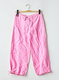 Pantacourt taille basse taille basse rose LOIS femme