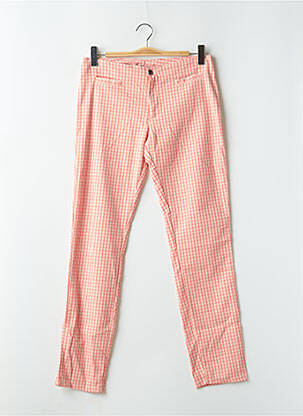 Pantalon slim taille basse taille basse orange LOLITA femme