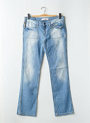 Jeans coupe slim taille basse taille basse bleu SCHOOL RAG femme