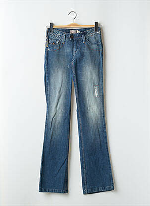 Jeans coupe slim taille basse taille basse bleu SCHOOL RAG femme