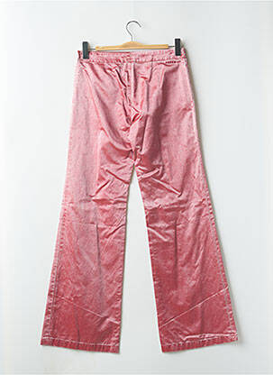 Pantalon flare taille basse taille basse rouge SCHOOL RAG femme