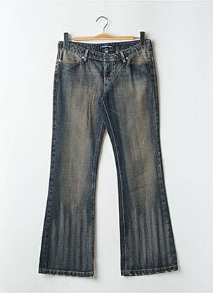 Jeans bootcut tissage brut taille basse bleu SCHOOL RAG femme