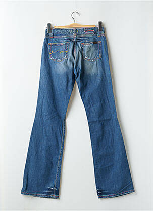 Jeans bootcut poches taille basse bleu TEDDY SMITH femme
