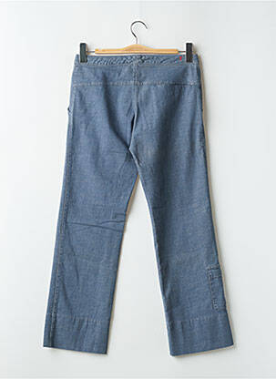 Jeans coupe droite stretch taille basse bleu TEDDY SMITH femme