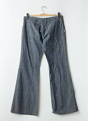 Jeans bootcut tissage brut taille basse bleu TIM BARGEOT femme