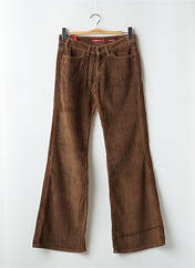 Pantalon flare marron MISS SIXTY pour femme seconde vue