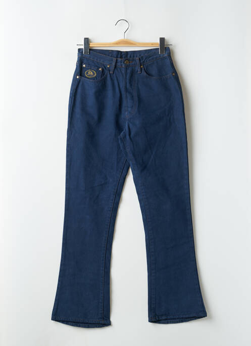 Pantacourt tissage brut taille normale bleu NINOS DE LORCA homme